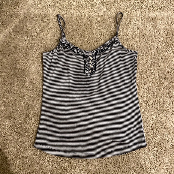 Spaghetti strap cami, stripes from Talbots - Picture 1 of 7